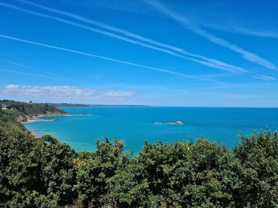 Chaumiere Cotiere: Plage A 500M,A Deux Pas Du Gr34 Plerin Luaran gambar